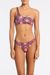 MELROSE - TOCO Floral One Shoulder Bikini Set