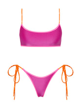 MICA PIGI Neoprene Crop Bikini Set