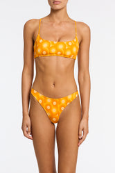 MICA TANGERINE Scoop Bikini Set