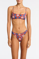 MICA - TOCO Floral Crop Bikini Set