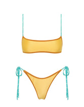 MIMA - CANARY CRUSH Neoprene Crop Bikini Set