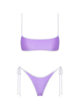 MIMA GRAPE Neoprene Crop Bikini Set