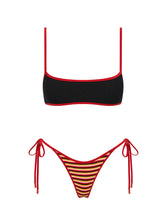MIMA SANGRIA CROCHET STRIPE Crop Bikini Set
