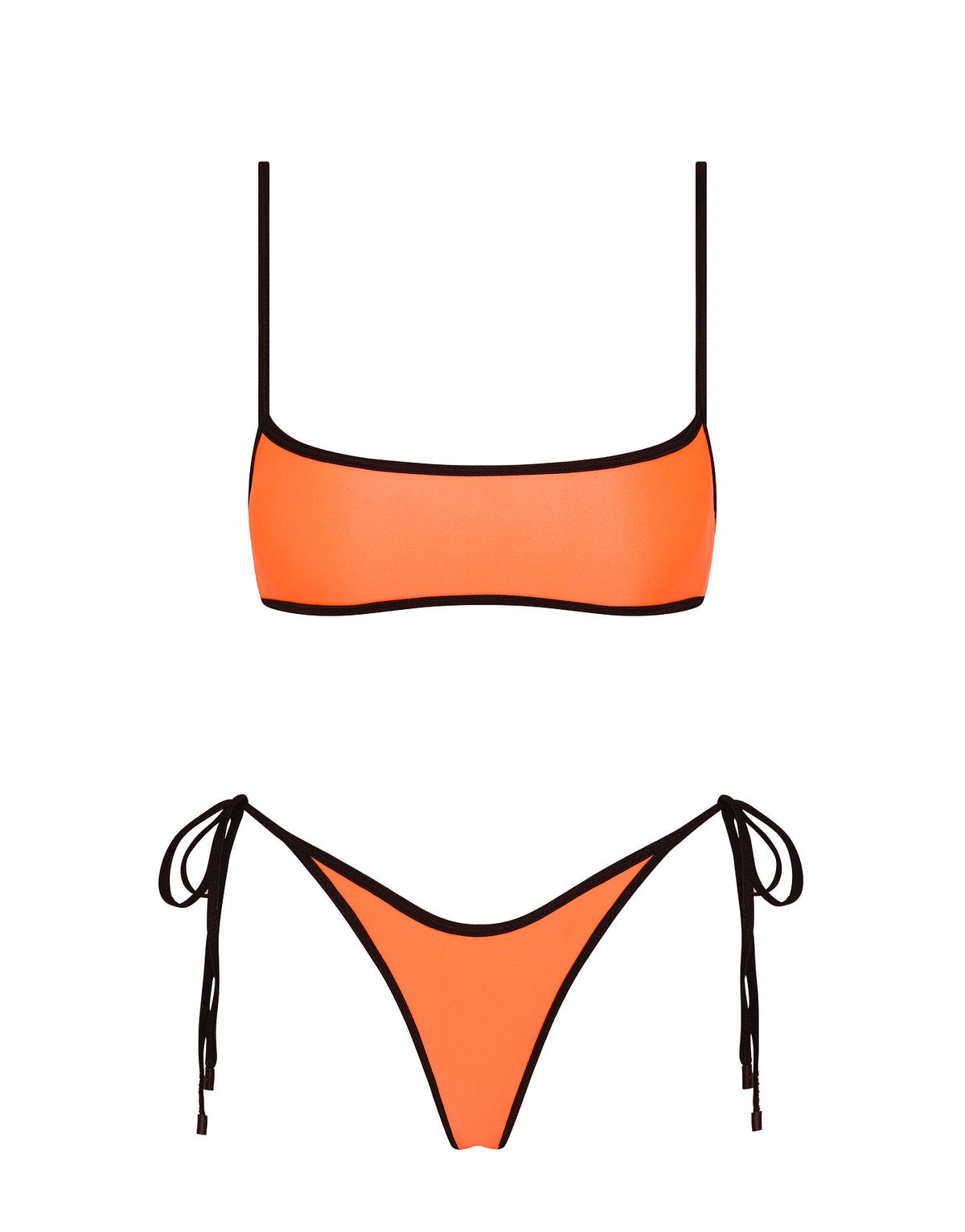 MIMA SHERBET POP Neoprene Crop Bikini Set