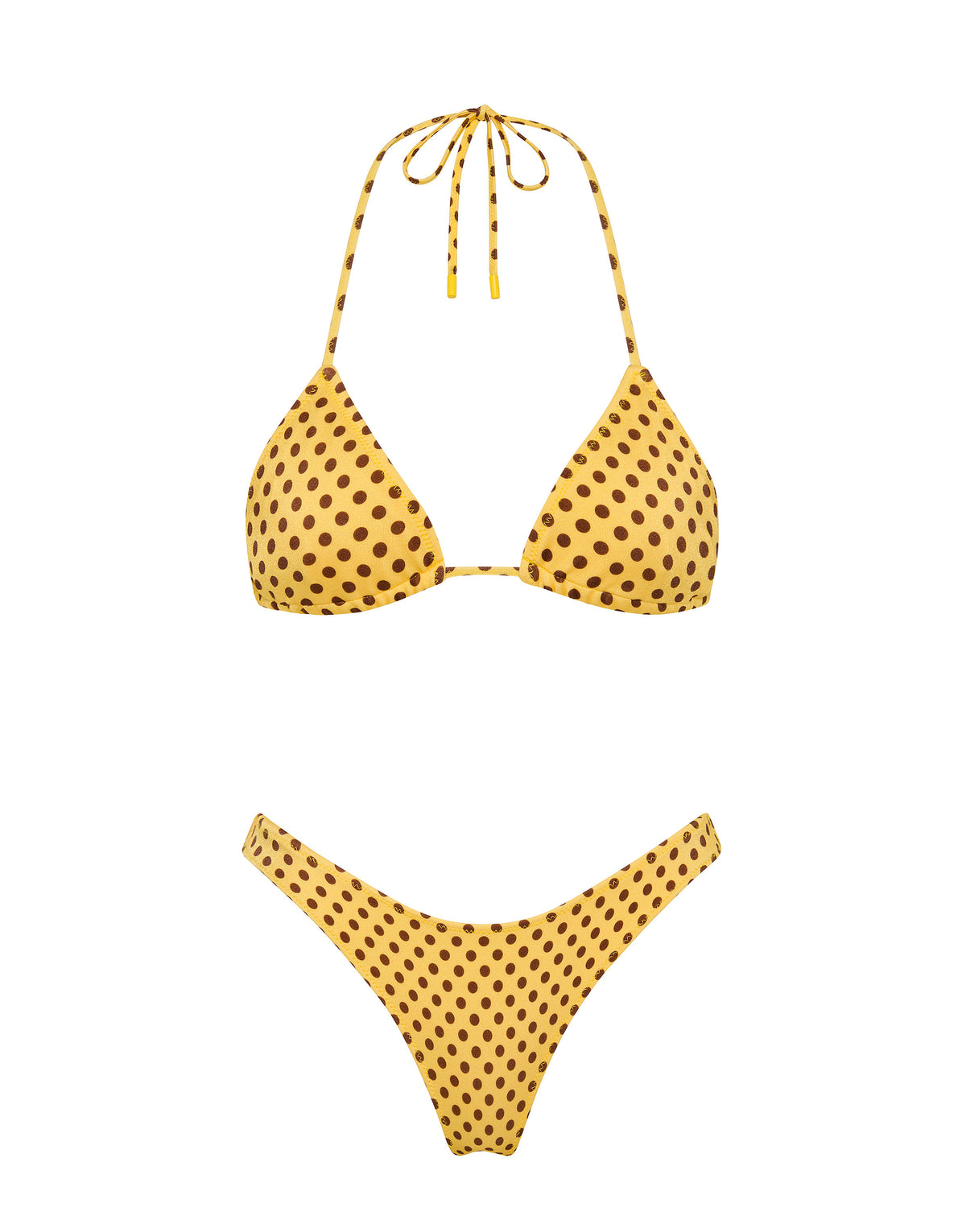 VINCA BUTTERSCOTCH DOT Triangle Bikini Set