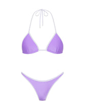 VINCA GRAPE Neoprene Triangle Bikini Set
