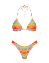 VINCA MELON STRIPE Triangle Bikini Set
