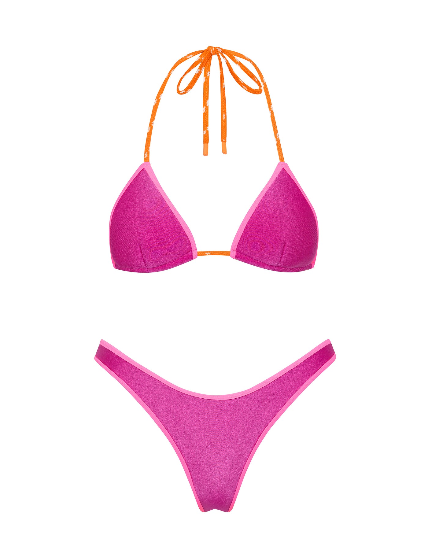 VINCA PIGI Neoprene Triangle Bikini Set