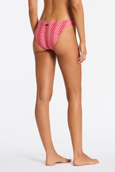 VINCA ALINA Pink Crochet Triangle Bikini Set