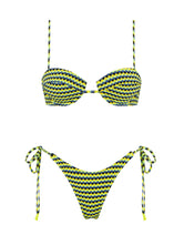 MALA INK CONFETTI Textured Balconette Bikini Set