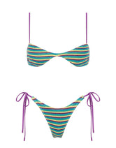 ESTE ORCHARD CROCHET STRIPE Bikini Set