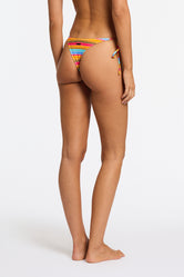 MICA MELON STRIPE Scoop Bikini Set