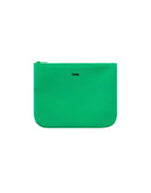 JUNGLE - Green Neoprene Zip Pouch