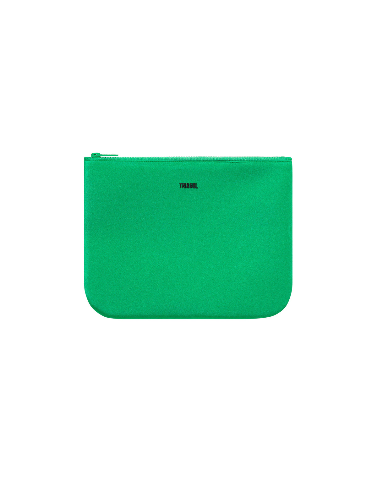 JUNGLE Green Neoprene Zip Pouch – Triangl