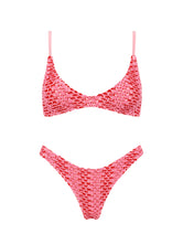Maia Alina Triangl Pink Crochet Bikini