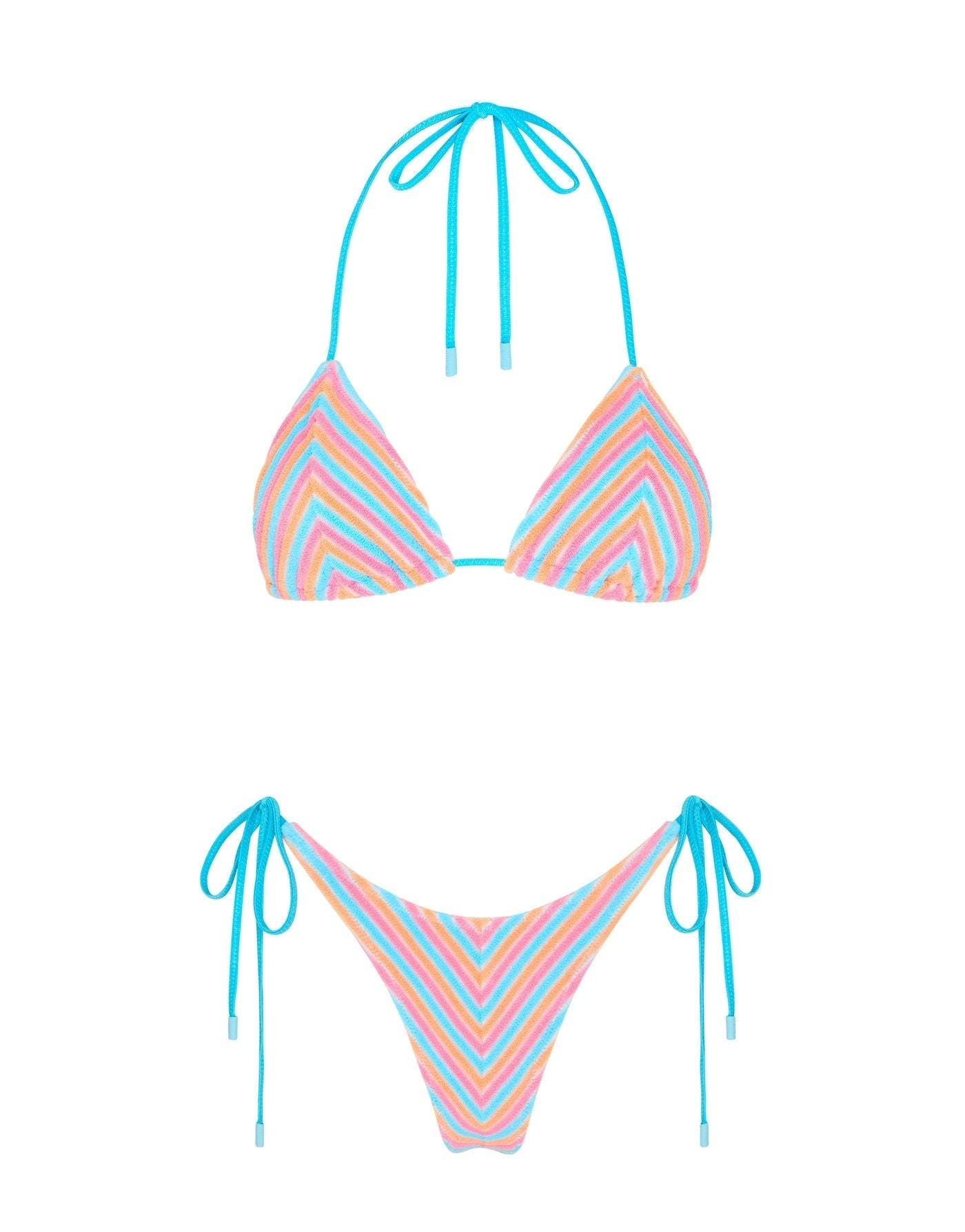 Triangl Light Blue Vinca Sparkle Bikini - $60 (39% Off Retail