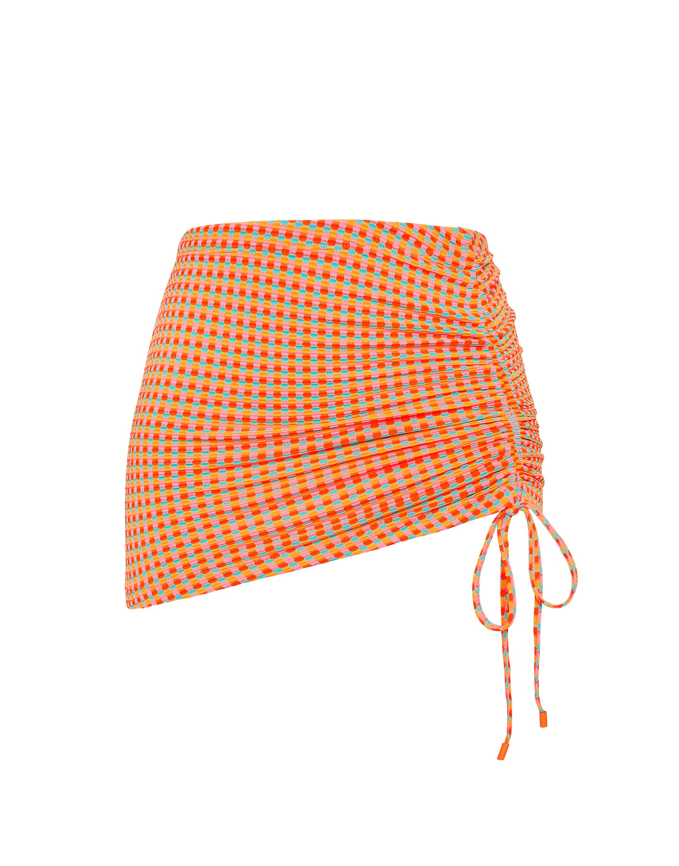 Alula Gara Triangl Multicoloured Gathered Mini Skirt