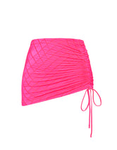 Alula Mende Triangl Pink Gathered Mini Skirt