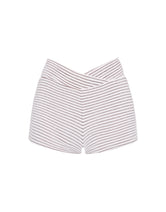 BOBBI LUSAIL White Terry Towelling Short