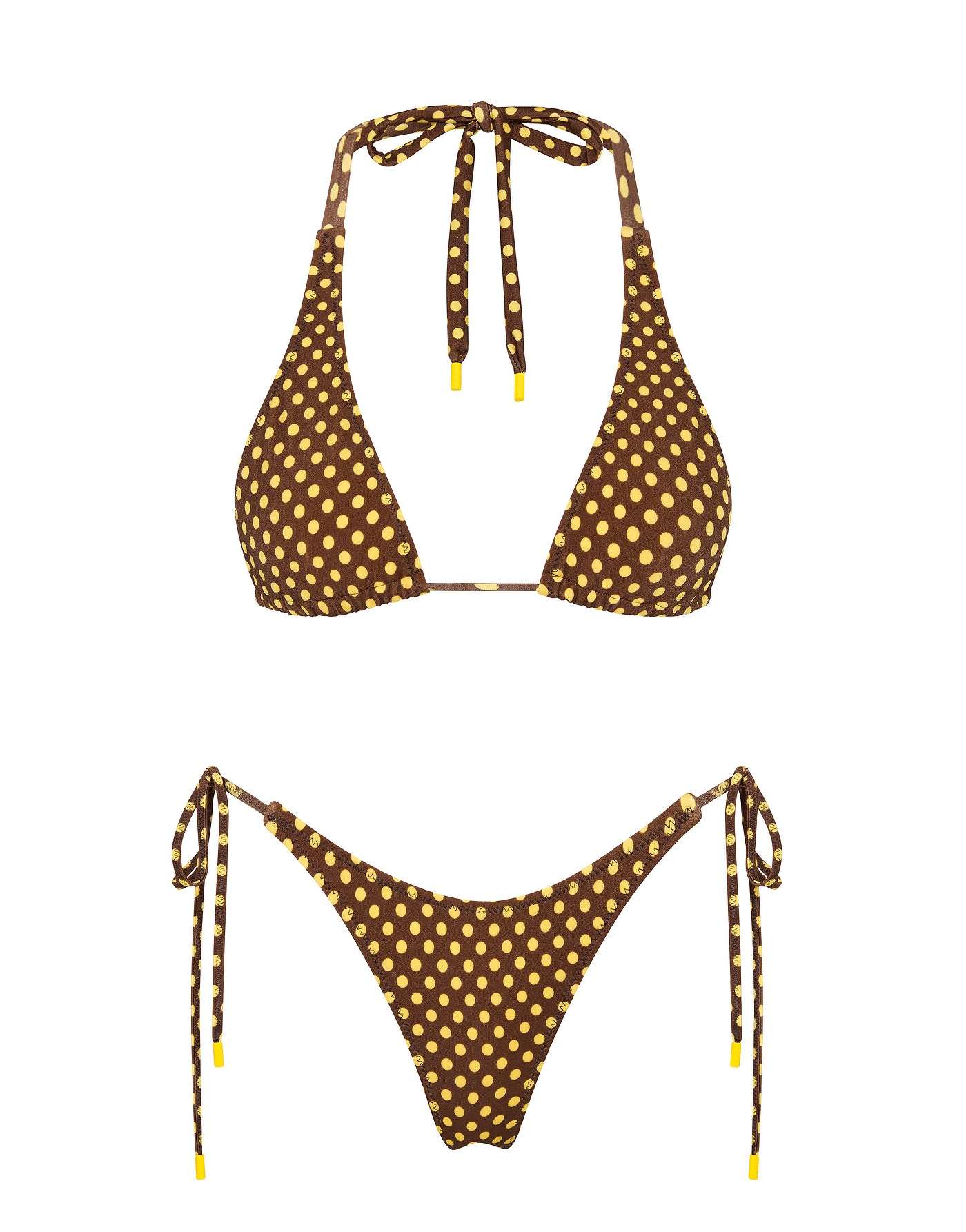 DARA COOKIE Triangle Bikini Set