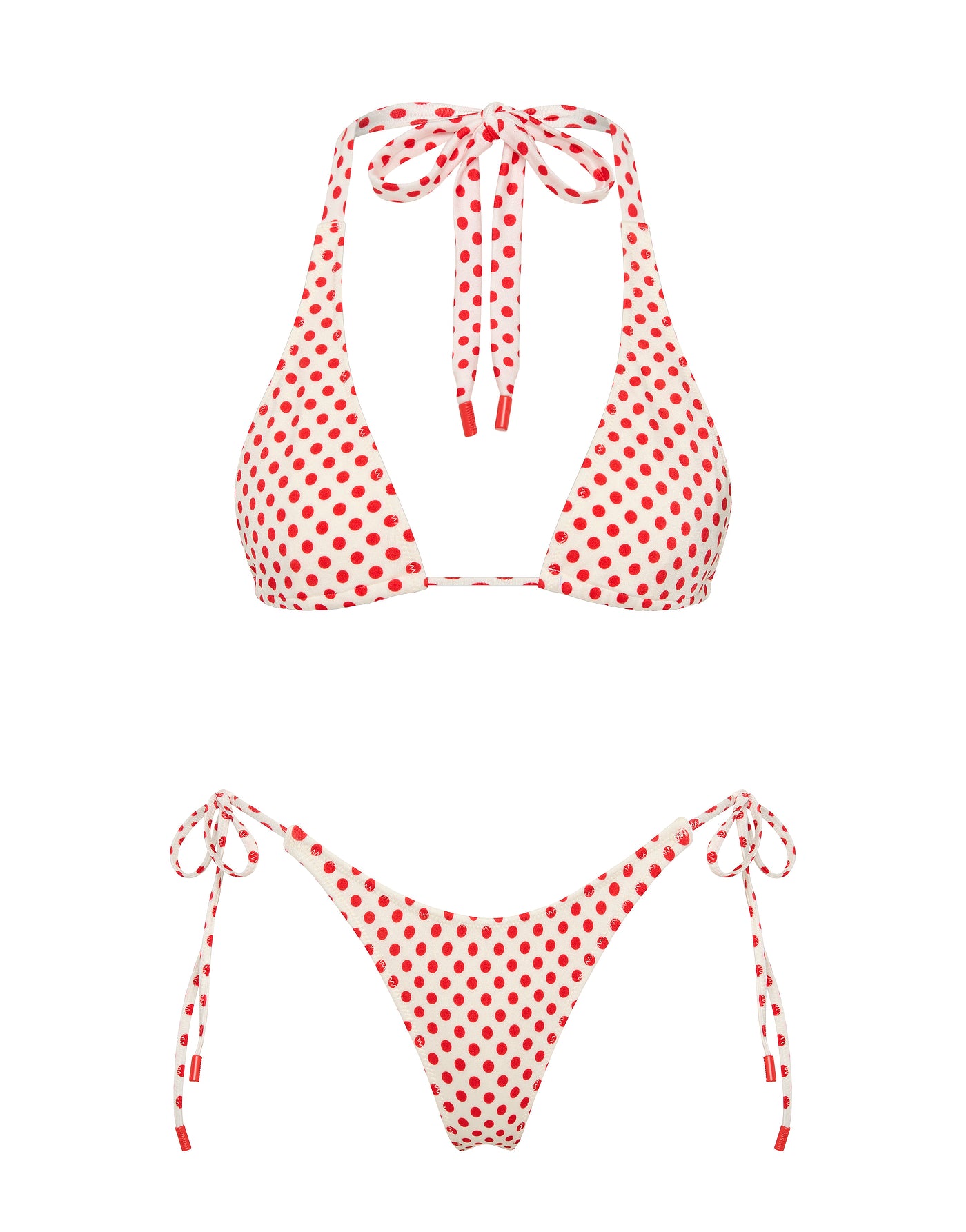 DARA SCARLETT SPOT Triangle Bikini Set