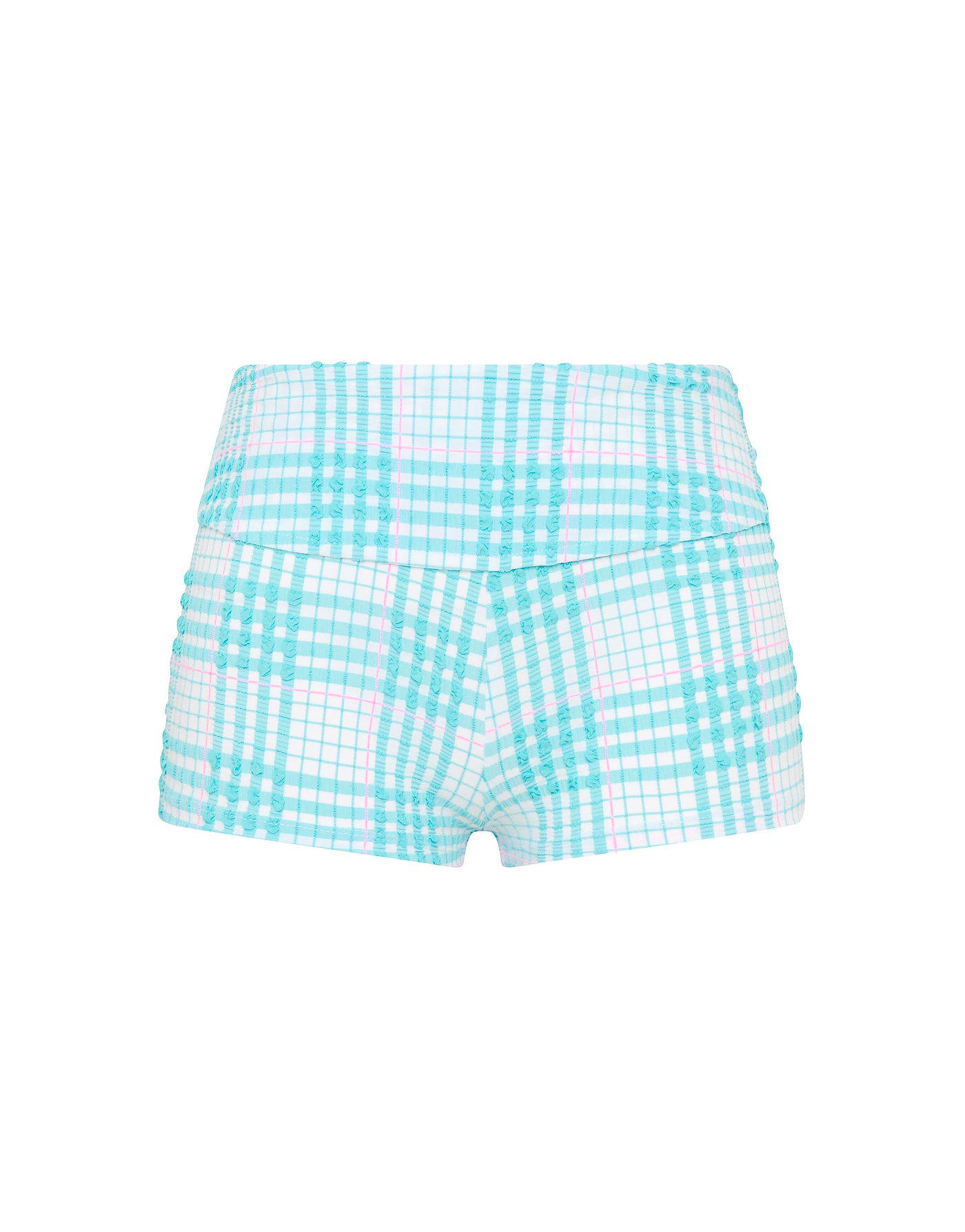 ELLI BLUE BLOSS CHECK Short