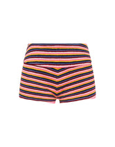 ELLI LONI Stripe Crochet Shorts