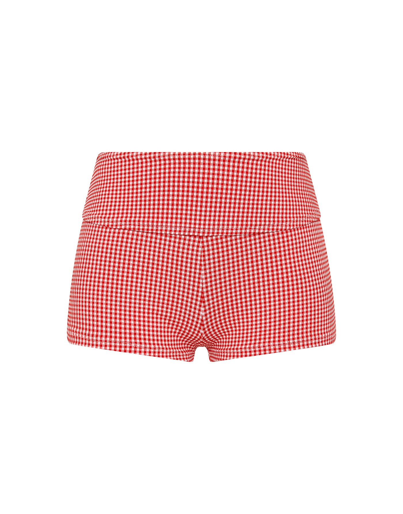 ELLI PRON Red Gingham Shorts