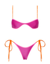 ESTE PIGI Neoprene Scoop Crop Bikini Set