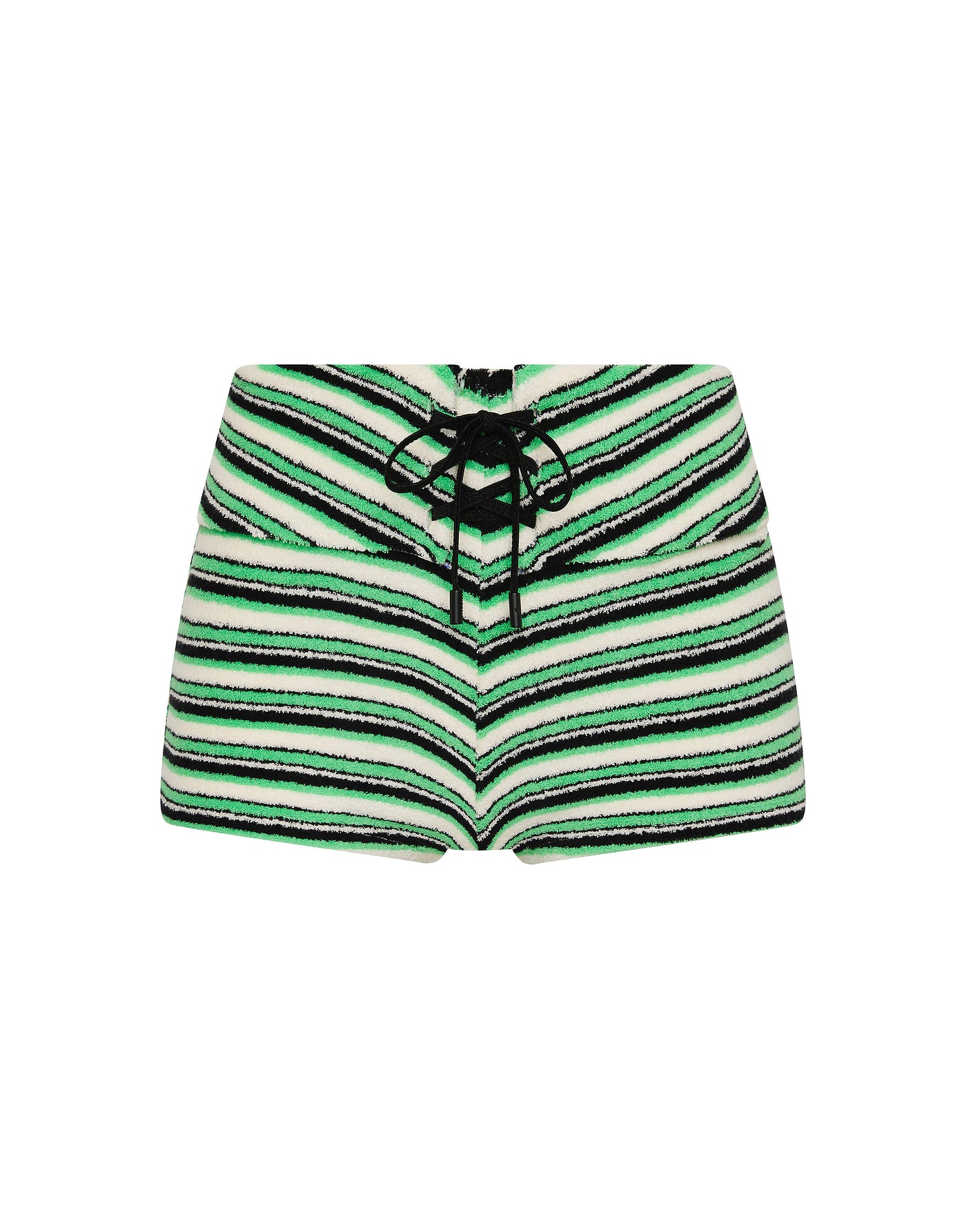 FREDY MINT SLICE STRIPE Terry Towelling  Short
