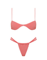 LOTTI PRON Red Gingham Bikini Set  