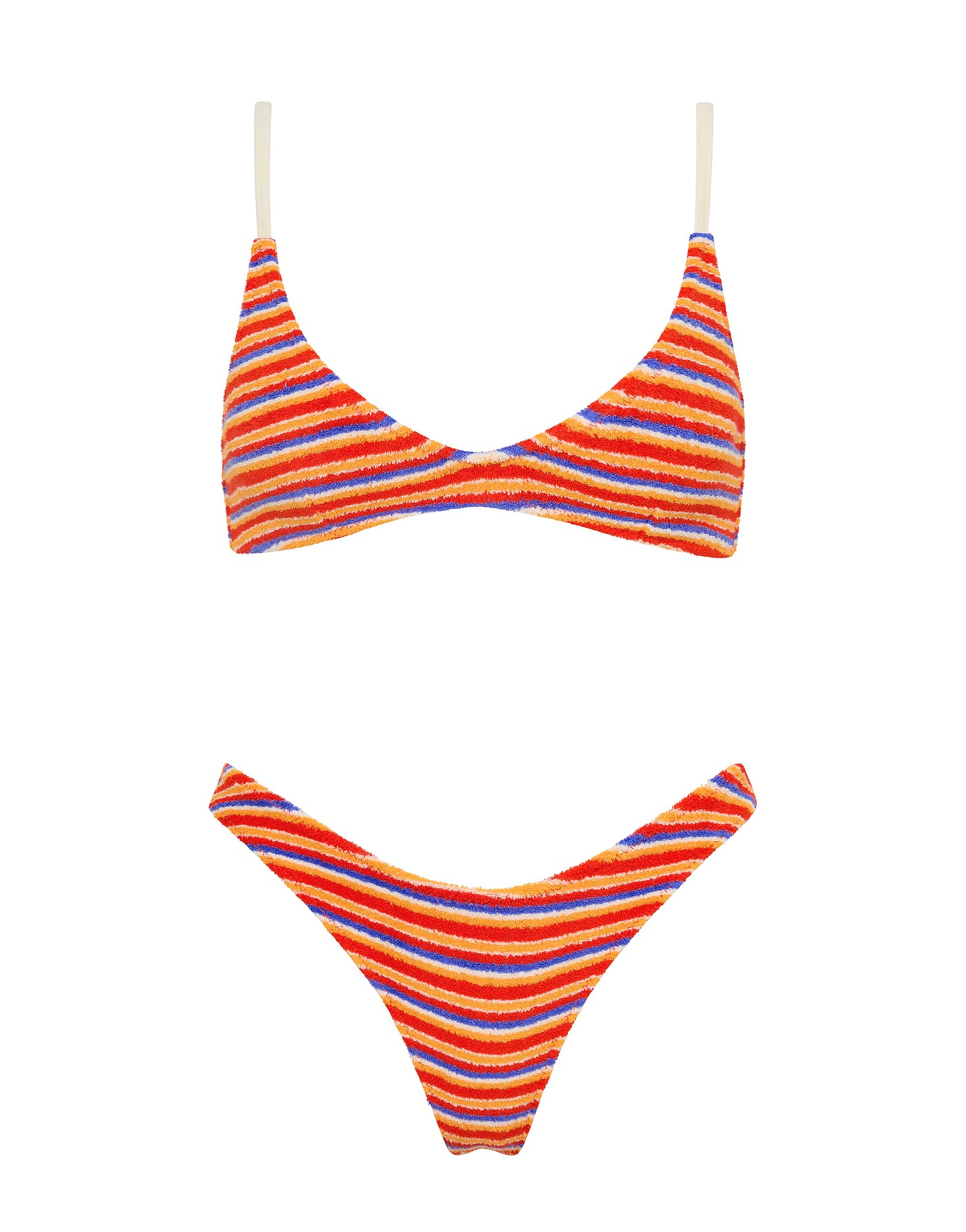 MAIA KITT Terry Towelling Scoop Bikini Set