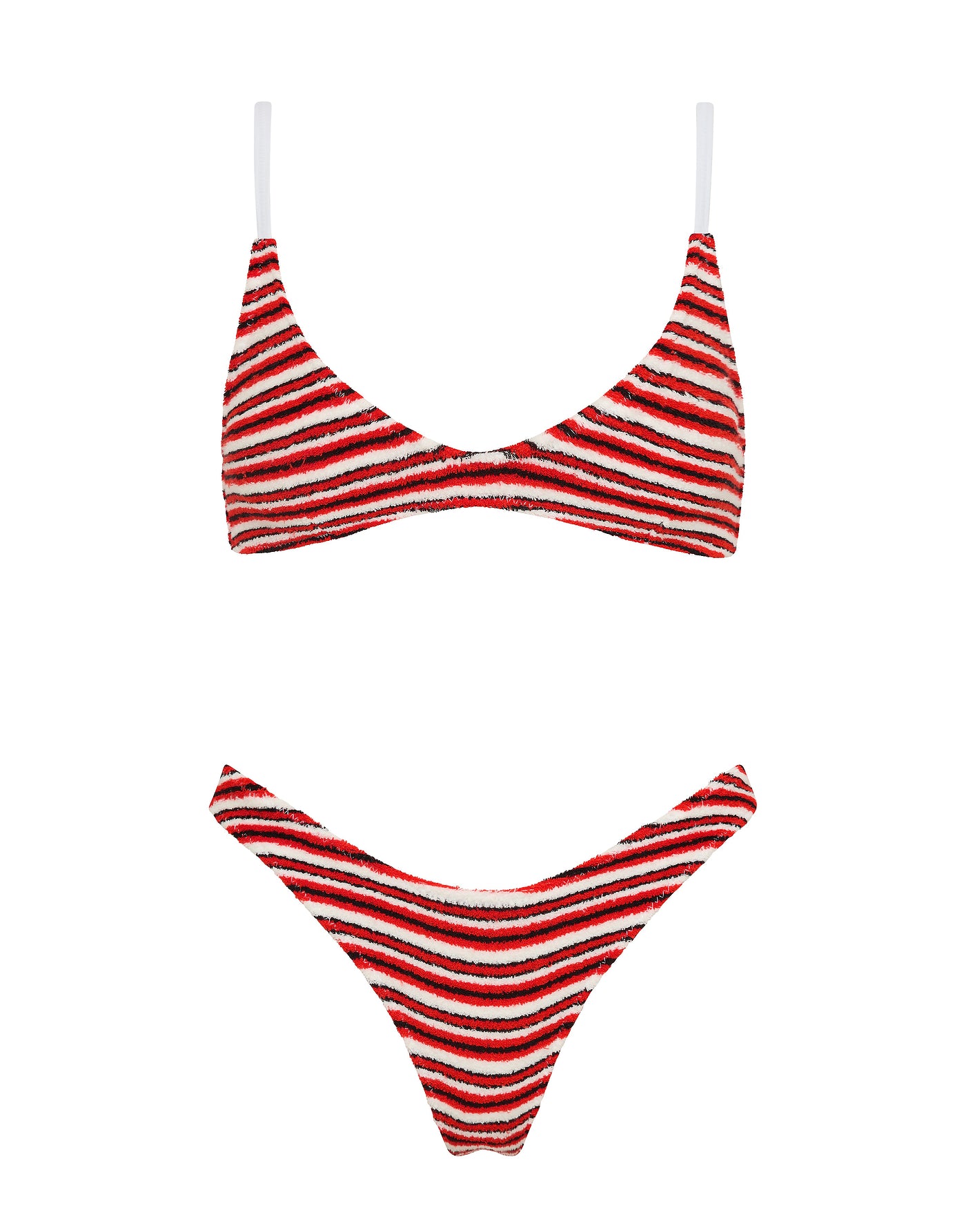 MAIA SERT Terry Towelling Scoop Bikini Set 
