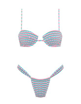 MALA MULBERRY Purple Balconette Bikini Set