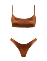 MICA COCO SHINE Crop Bikini Set
