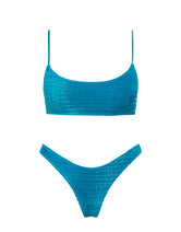 Mica Maura Triangl Blue Velvet Bikini