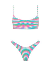 MICA MULBERRY Purple Crop Bikini Set