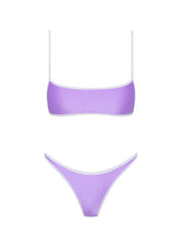 MIMA GRAPE Neoprene Crop Bikini Set