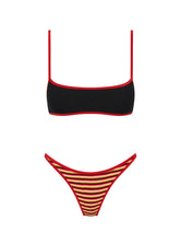 MIMA SANGRIA CROCHET STRIPE Crop Bikini Set
