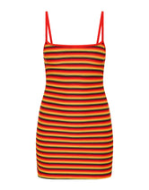 MINNI - HORIZON Stripe Mini Dress