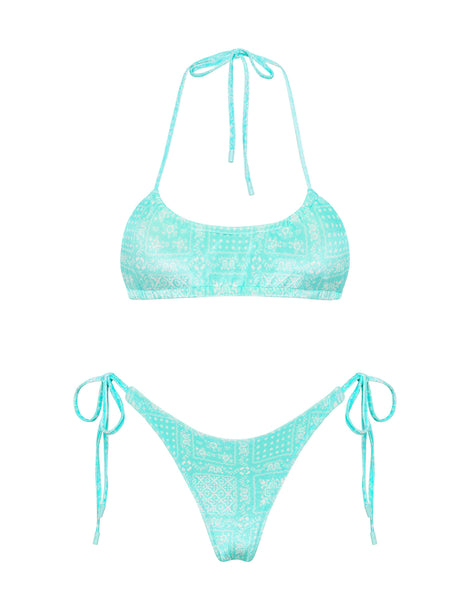 Amazon.com: Womens Triangl Bikini 2 Piece Floral Patterned