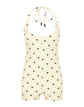 NURIA BISS Heart Playsuit