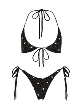 SOFI PENY Black Halter Bikini Set