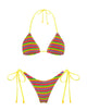 VINCA ALEIX Terry Towelling Triangle Bikini Set