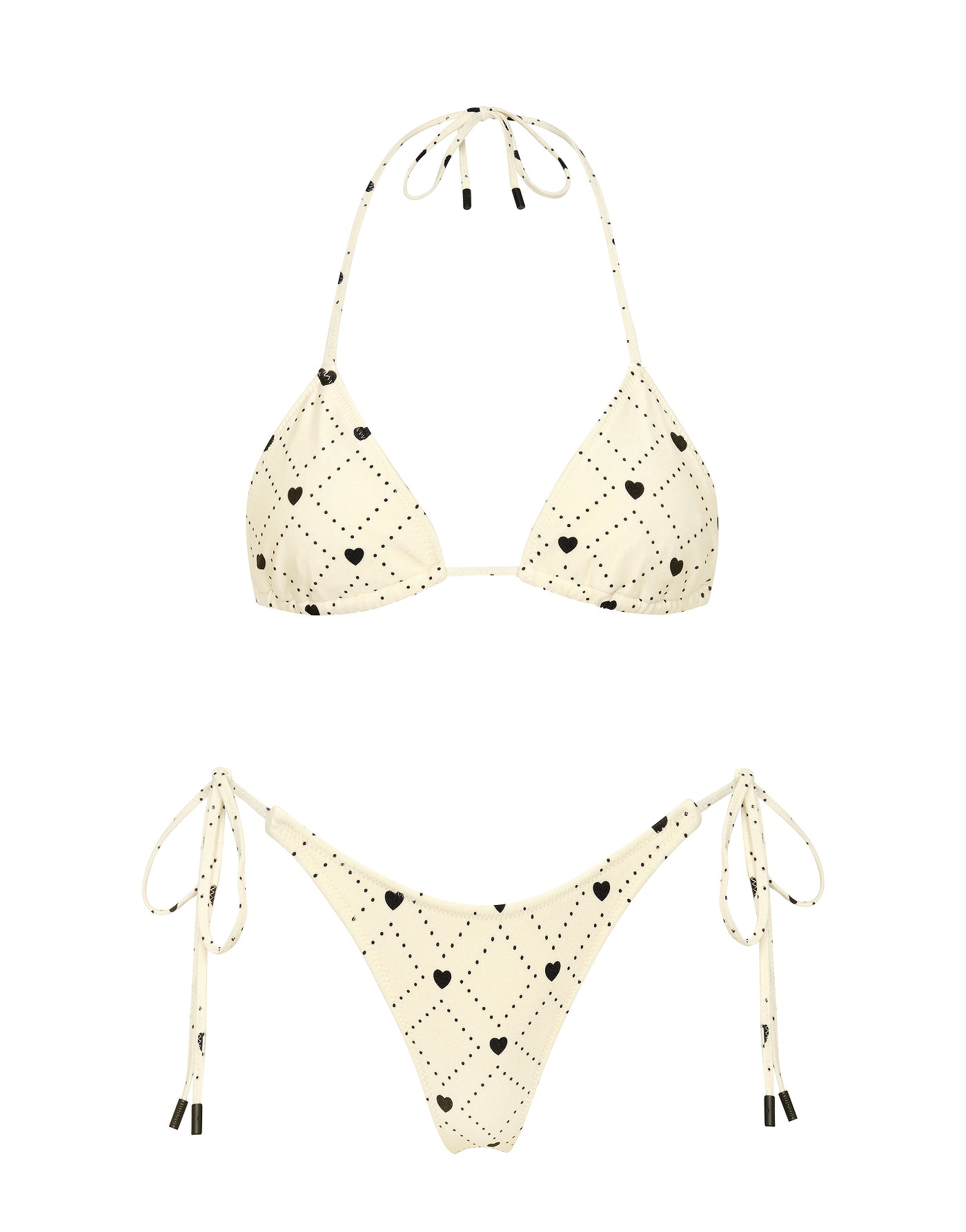 VINCA BISS Heart Triangle Bikini Set