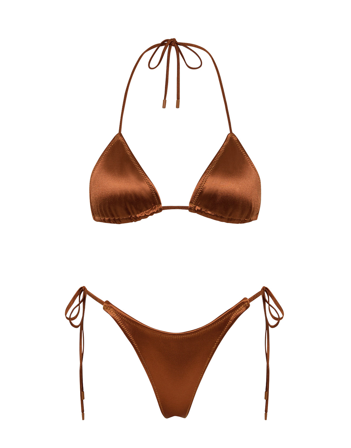 VINCA COCO SHINE Triangle Bikini Set