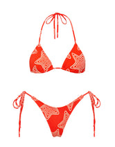 VINCA - ELVI Red Star Triangle Bikini Set
