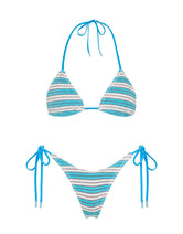 VINCA ETTA Terry Towelling Triangle Bikini Set