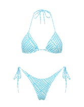 Vinca Eyla Triangl Blue Printed Bikini