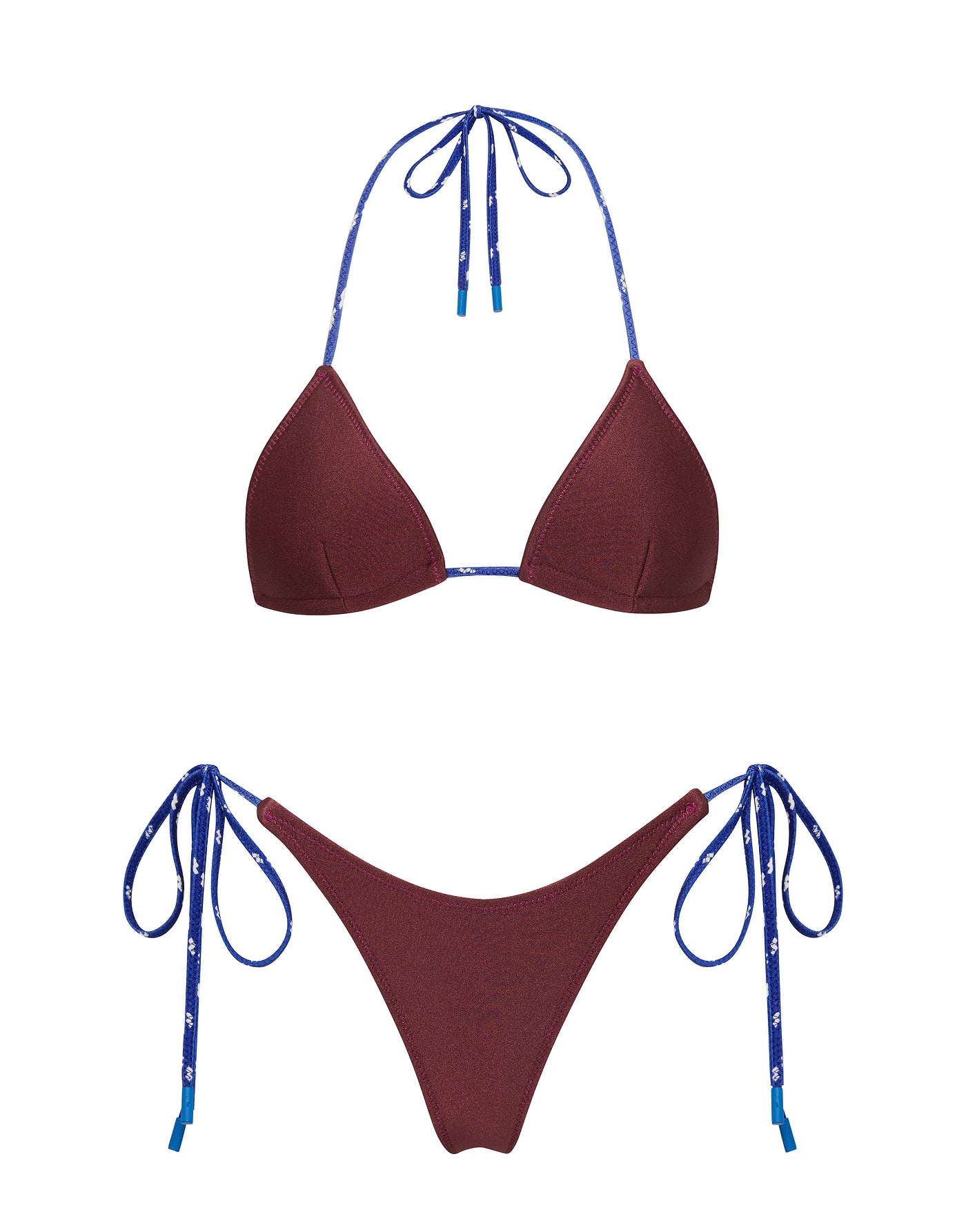 VINCA FARO Neoprene Triangle Bikini Set